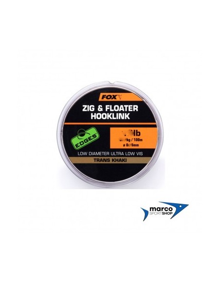 Fox Zig+ Floater Ø 0,28mm 12 Lb 100 Mt